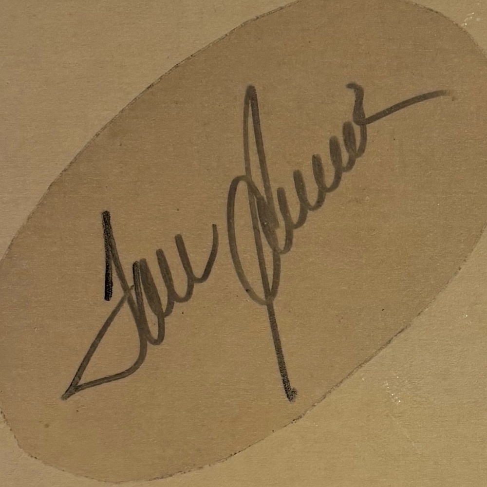 Authenticated Tom Seaver cut signature